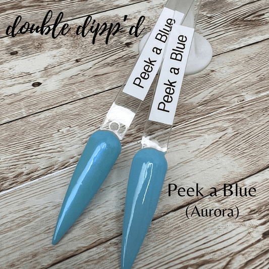 Peek a Blue - Double Dipp'd Dip Powder