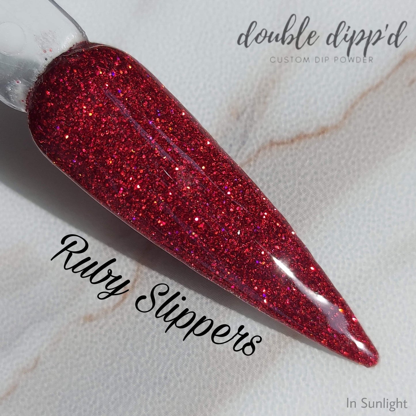 Ruby Slippers - Dip Powder - Double Dipp'd Dip Powder