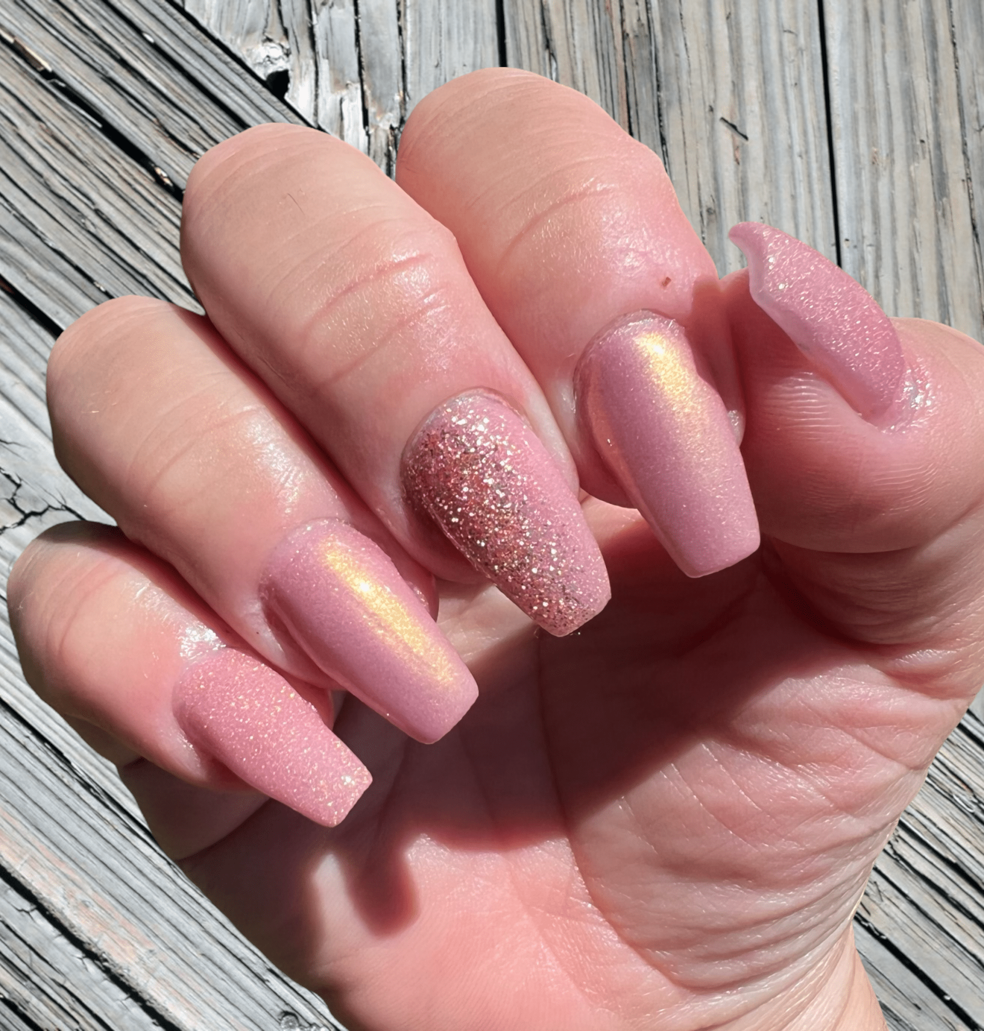 Summertime Rose - Double Dipp'd Dip Powder