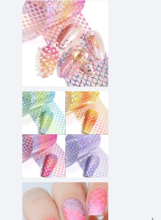 Transfer Foil Sheets - Double Dipp'd Dip Powder