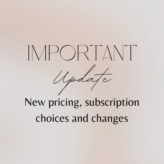 NEW SUBSCRIPTION OPTIONS AND PRICING EFFECTIVE 9/1