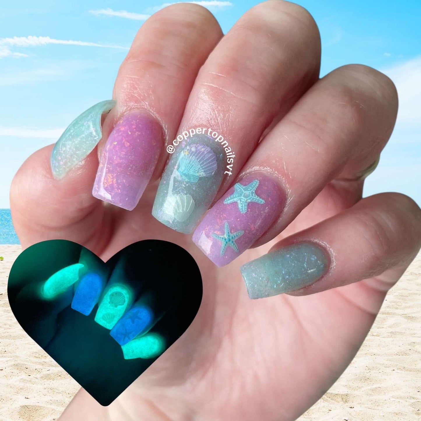Moonlit Opal Sea Glass