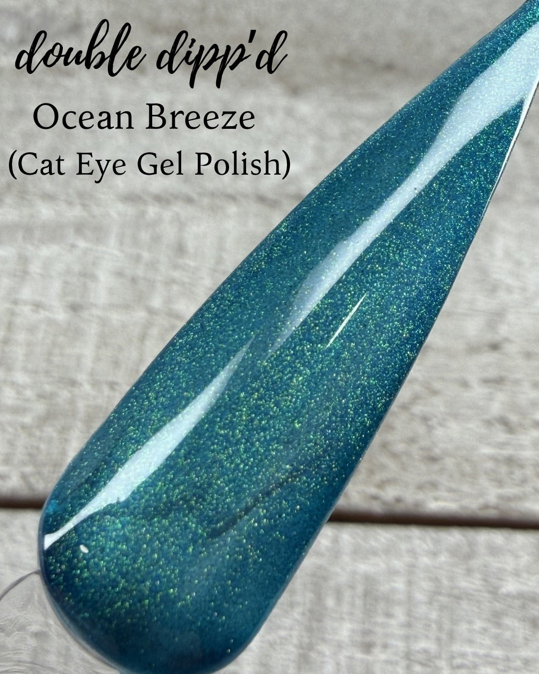 Ocean Breeze Cat Eye Gel Polish