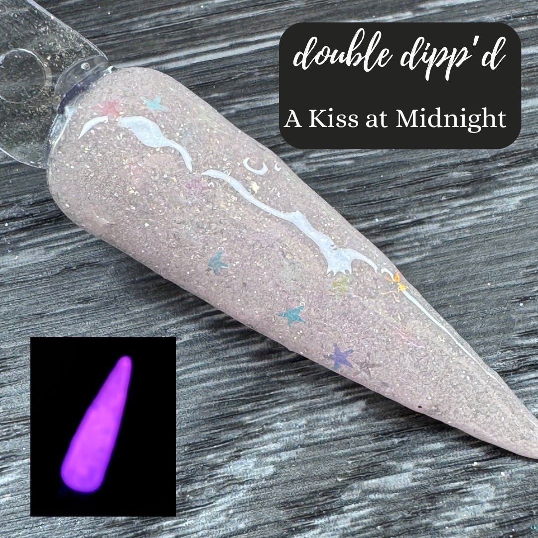 A Kiss at Midnight Dip Powder - Dip Powder - Double Dipp'd Dip Powder