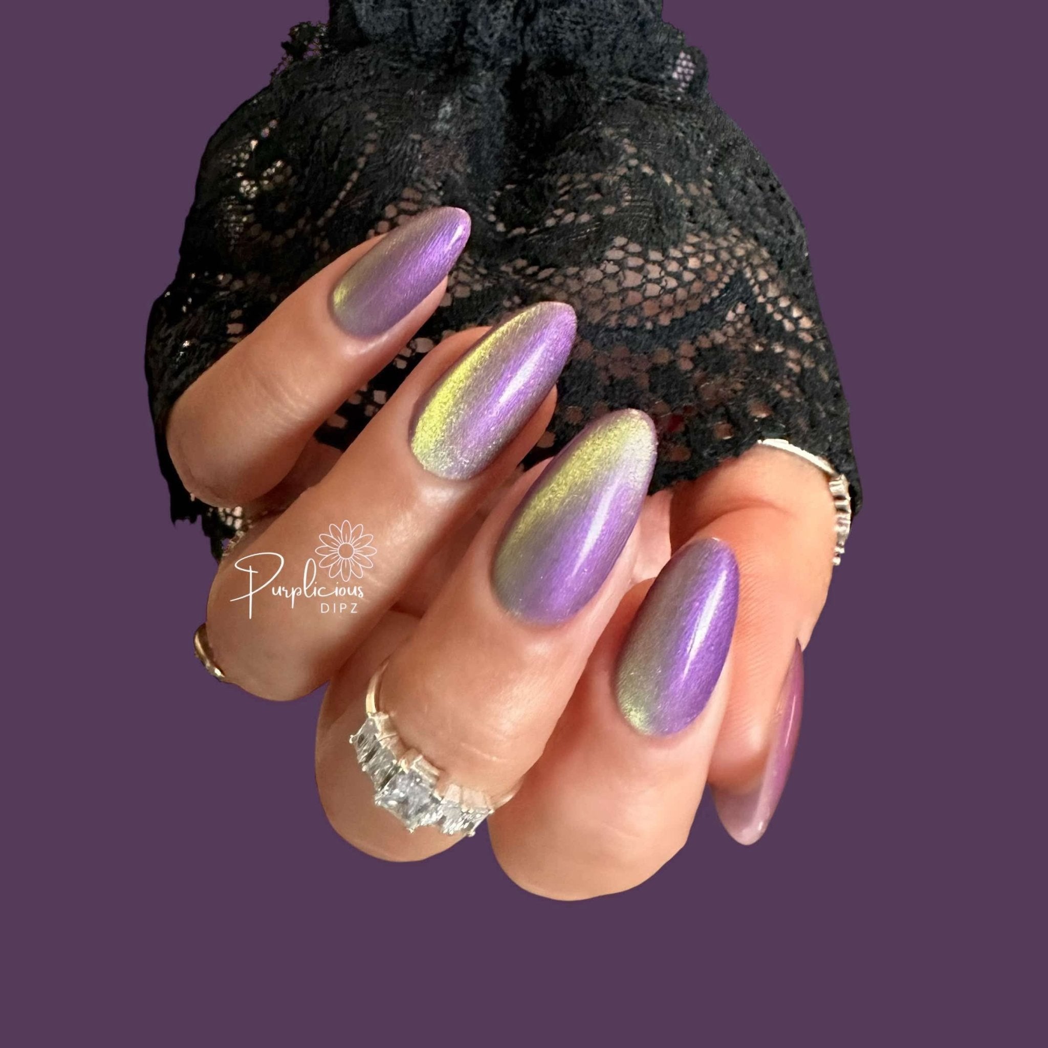 Aurora Polaris Cat Eye Gel Polishes (Hema/TPO Free) - Liquids - Double Dipp'd Dip Powder