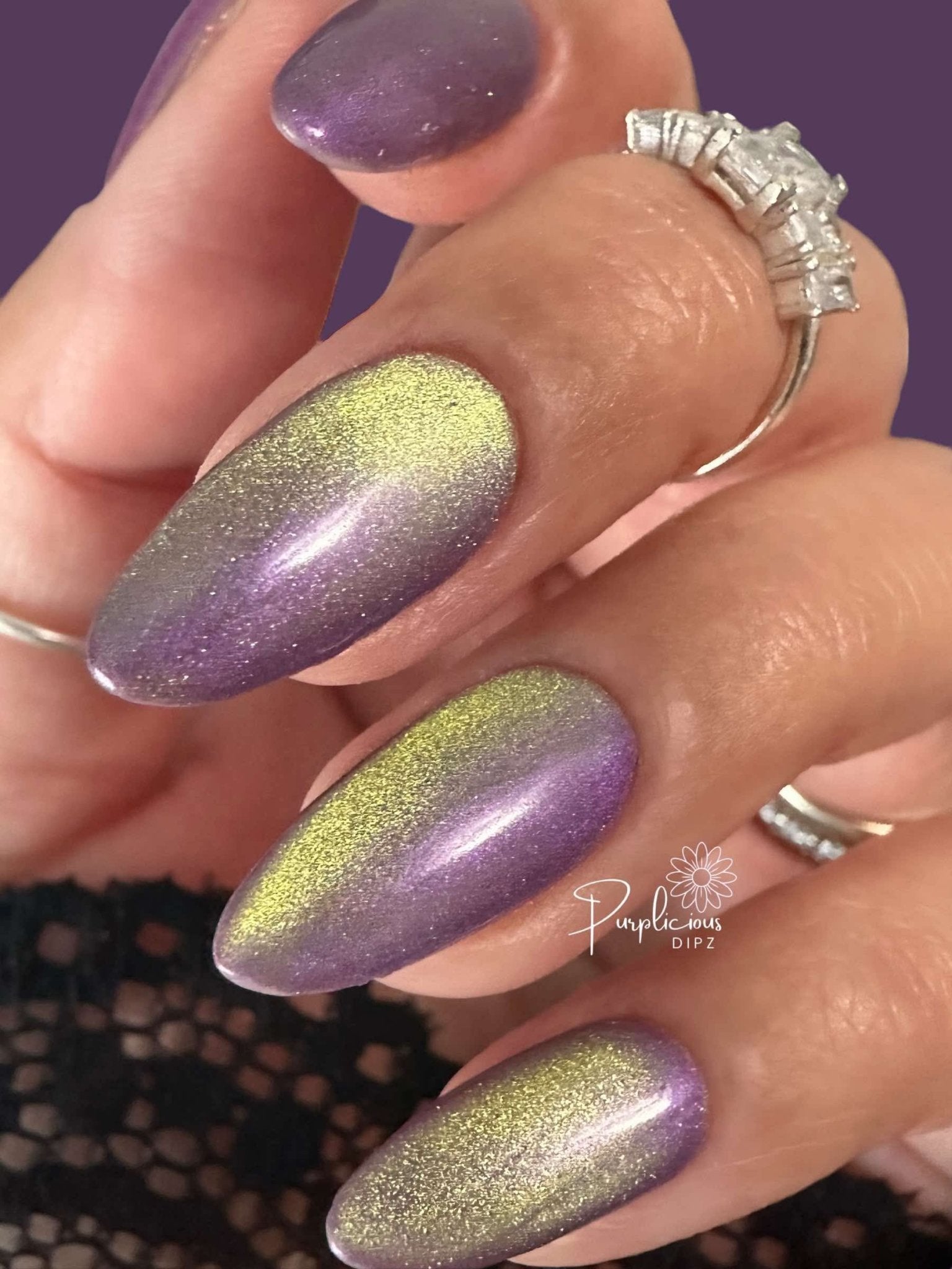 Aurora Polaris Cat Eye Gel Polishes (Hema/TPO Free) - Liquids - Double Dipp'd Dip Powder