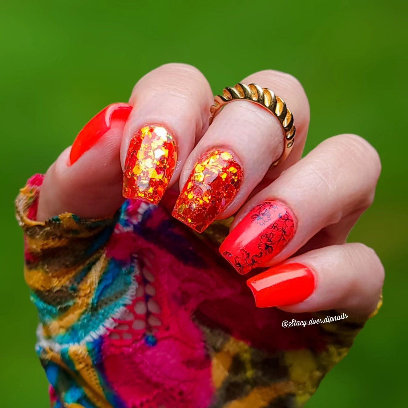 Blazing Inferno - Closeout - Double Dipp'd Dip Powder