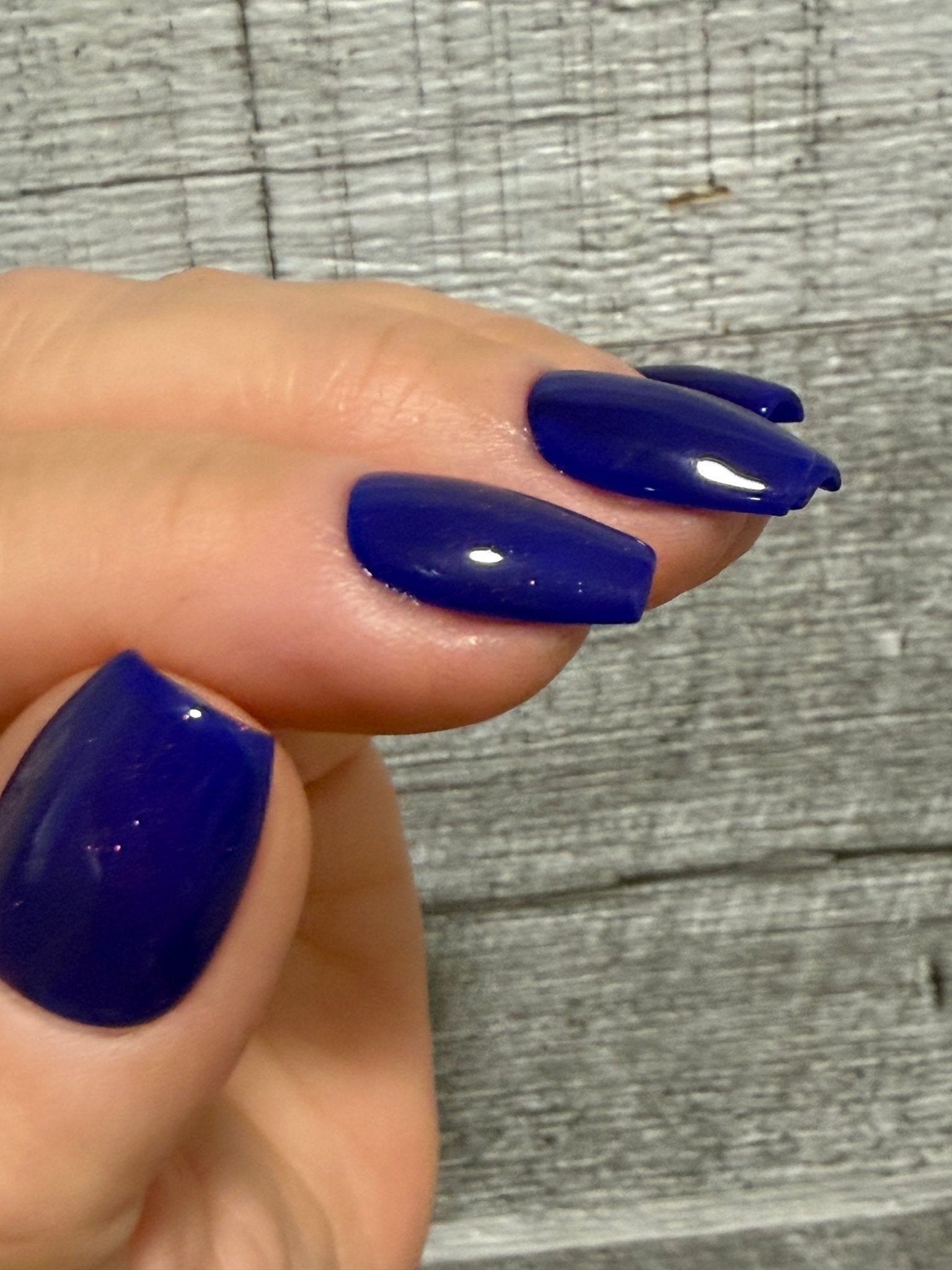 Blooming Blue One Coat Gel Polish - Gel Polish - Double Dipp'd Dip Powder