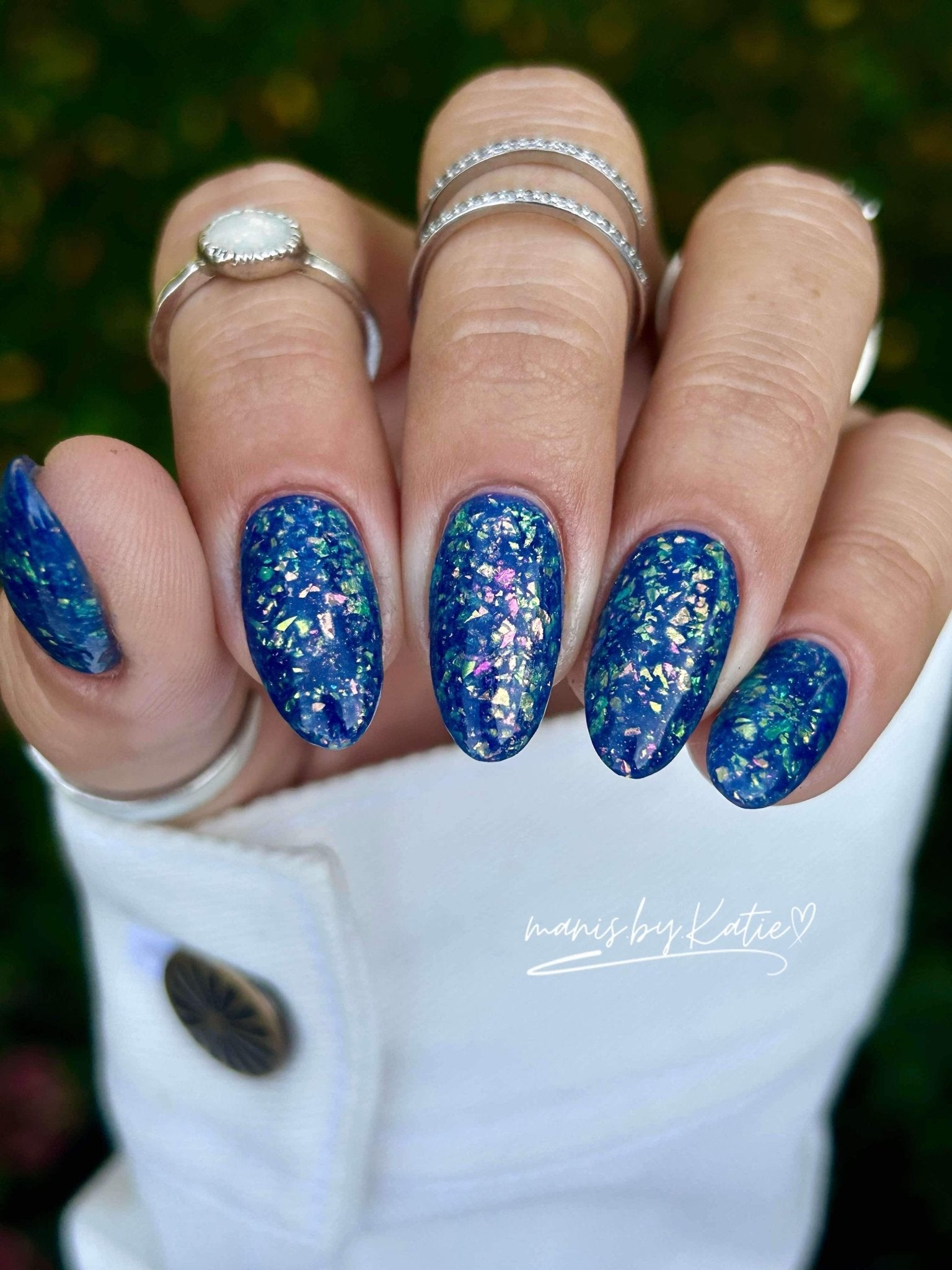 Blue Opal - Double Dipp'd Dip Powder