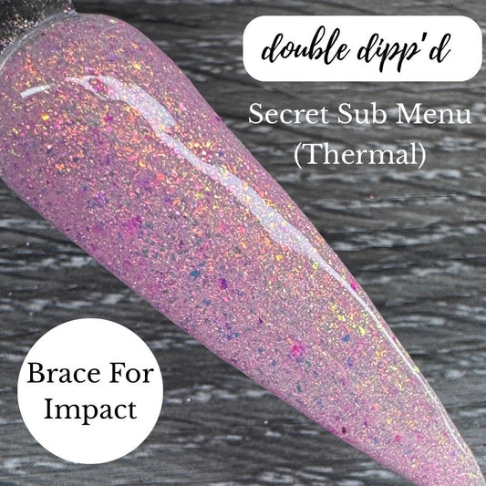 Brace For Impact Exclusive Dip Powder - Dip Powder - Double Dipp'd Dip Powder