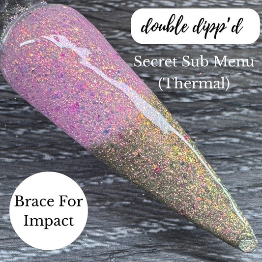 Brace For Impact Exclusive Dip Powder - Dip Powder - Double Dipp'd Dip Powder