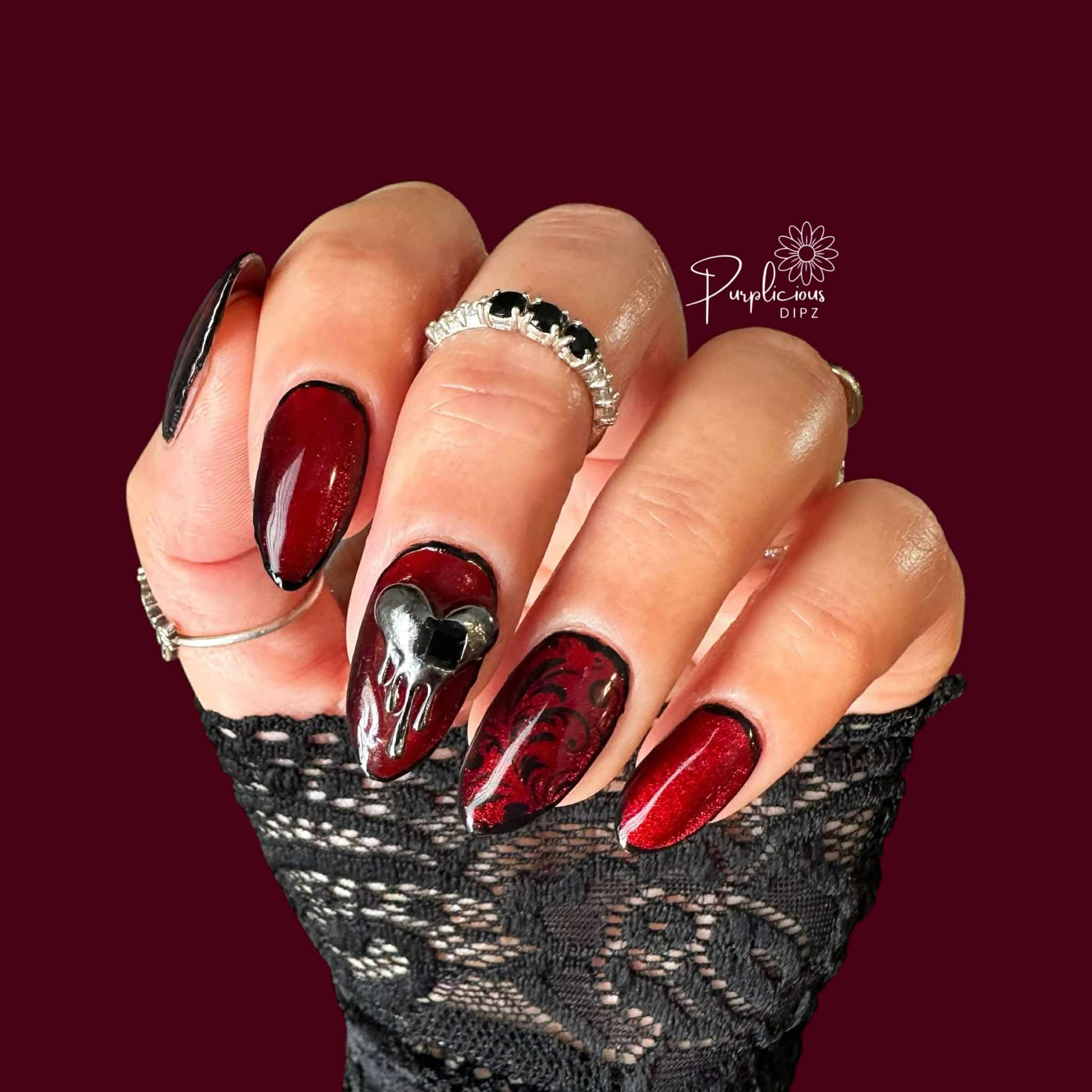 Cat Scratch Cat Eye Gel Polish - Gel Polish - Double Dipp'd Dip Powder