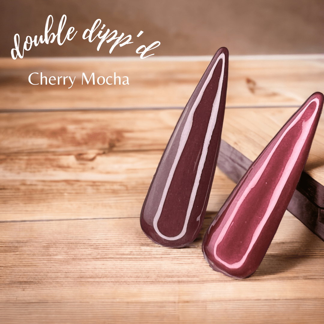 Cherry Mocha - Double Dipp'd Dip Powder