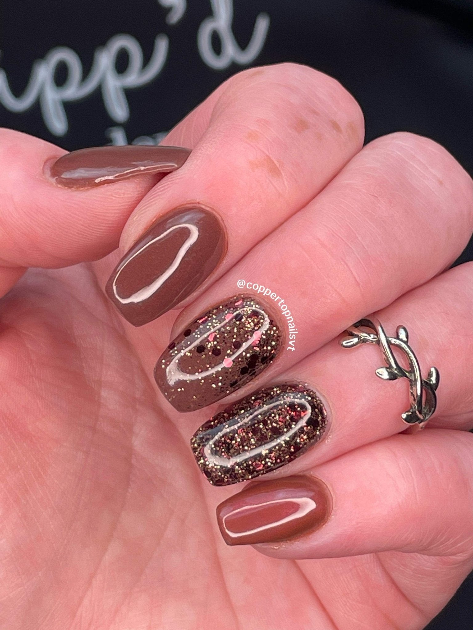 Cherry Mocha - Double Dipp'd Dip Powder