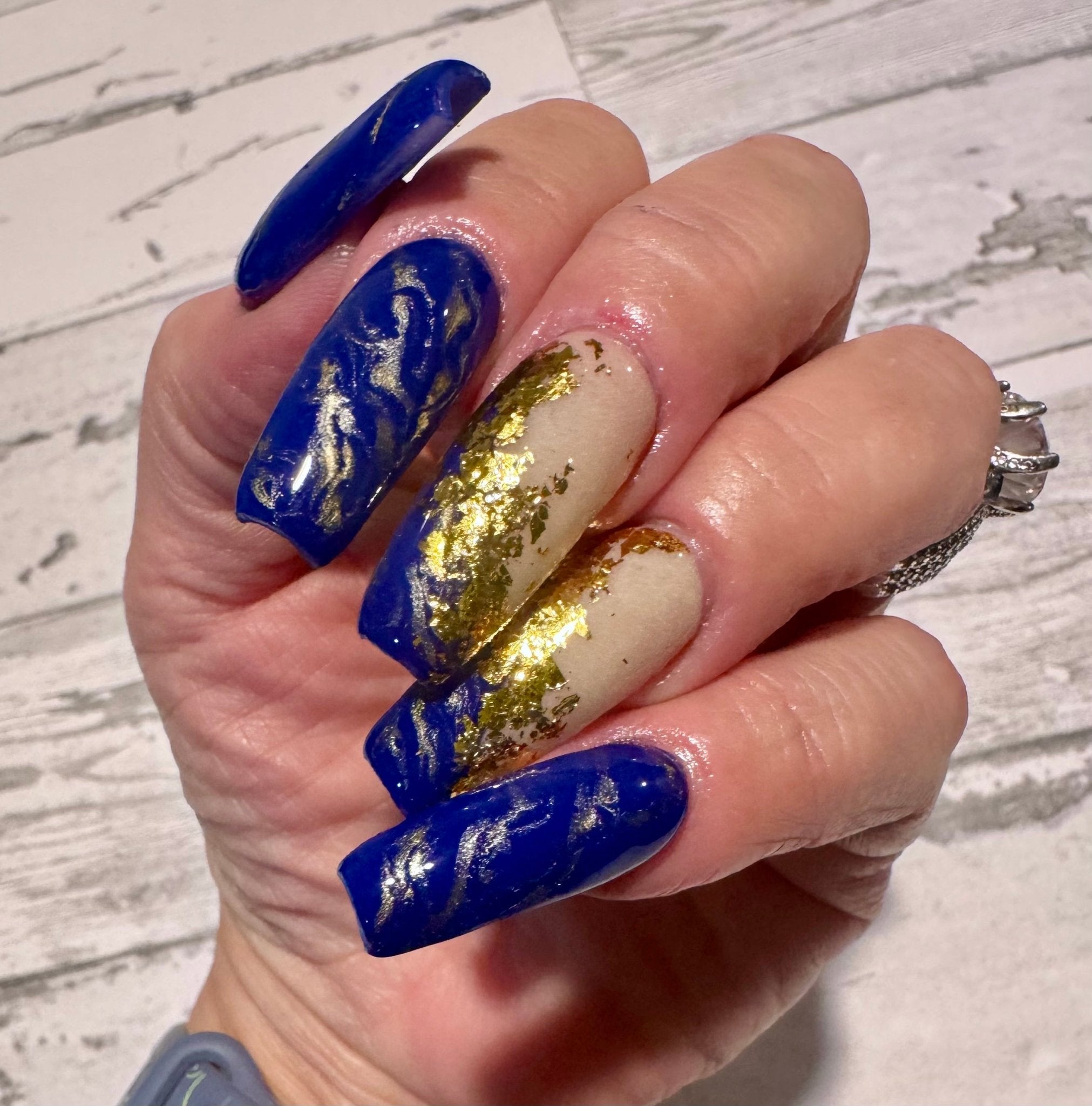 Christmas Blues Dip Powder - Dip Powder - Double Dipp'd Dip Powder