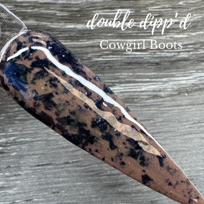 Cowgirl Boots - Dip Powder - Double Dipp'd Dip Powder