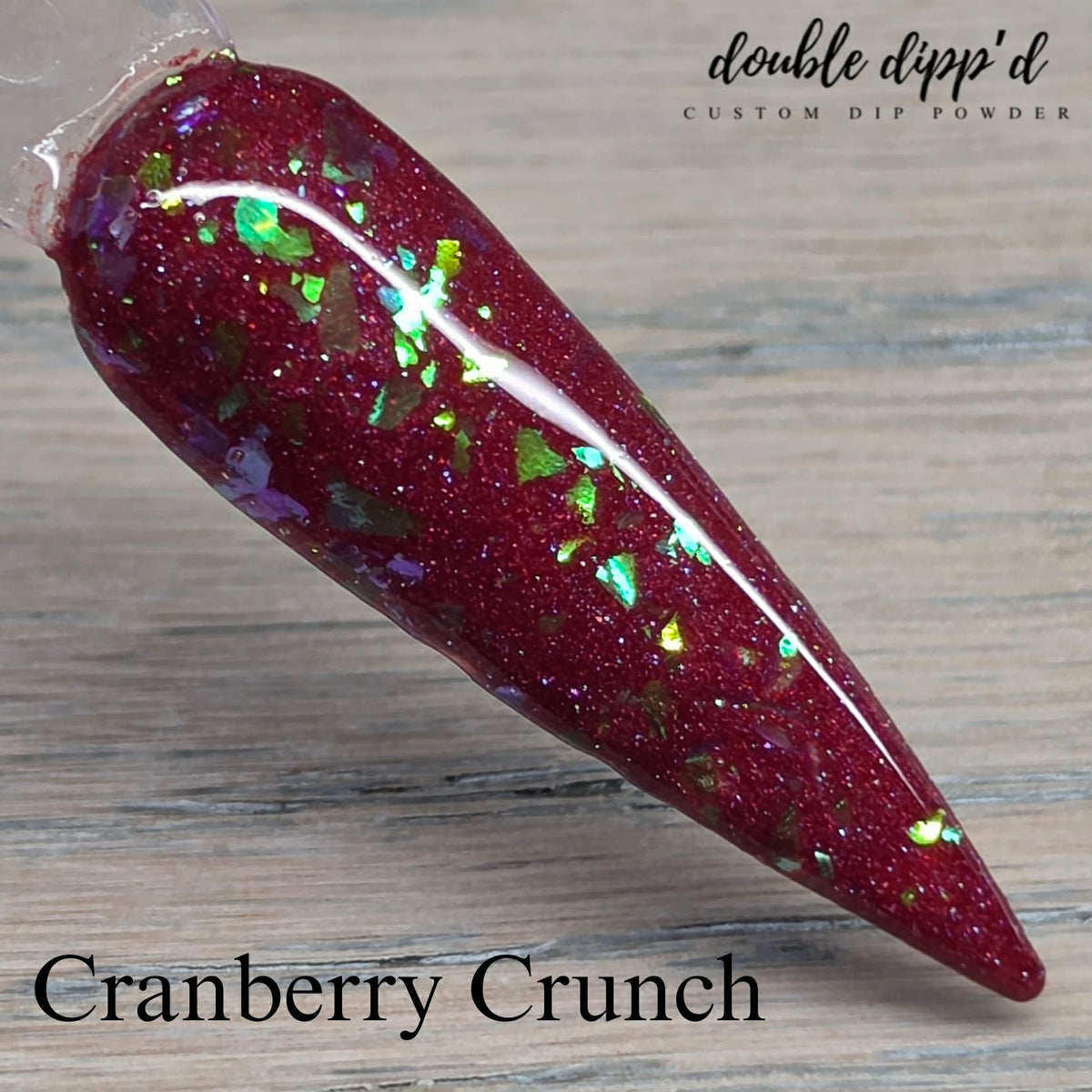 Cranberry Crunch Dip Powder - Dip Powder - Double Dipp'd Dip Powder
