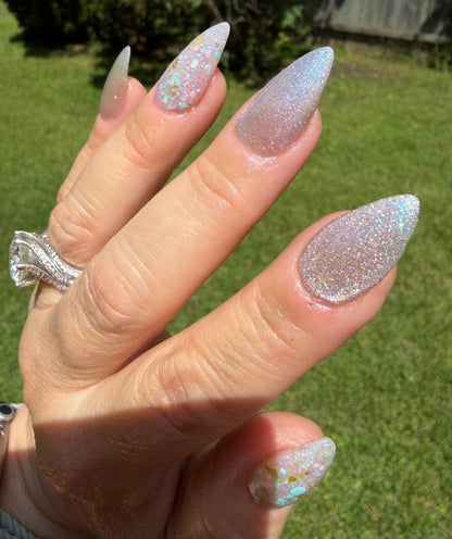 Crystal Ball Cat Eye Gel Polish - Gel Polish - Double Dipp'd Dip Powder