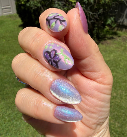 Crystal Iris Cat Eye Gel Polish - Gel Polish - Double Dipp'd Dip Powder