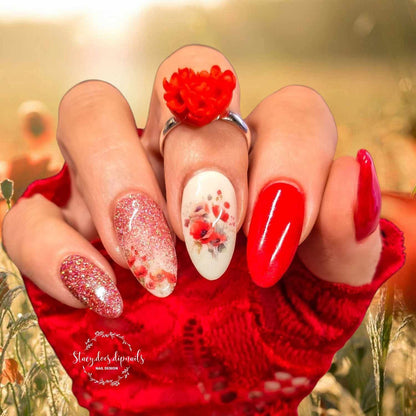 Drop Red Gorgeous - Double Dipp'd Dip Powder