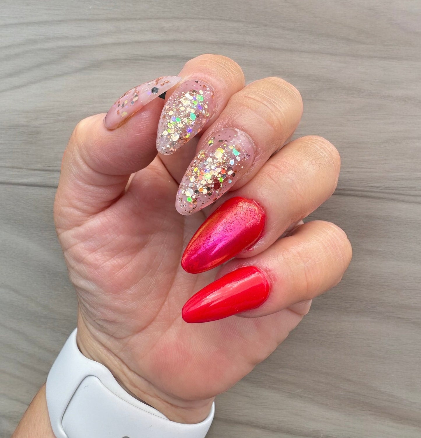 Drop Red Gorgeous - Double Dipp'd Dip Powder