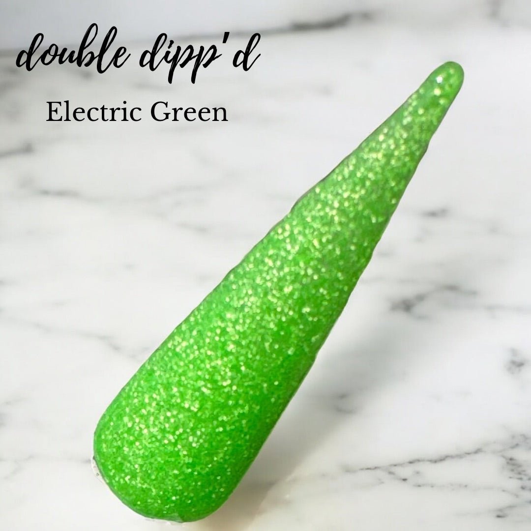 Electric Green - Closeout - Double Dipp'd Dip Powder