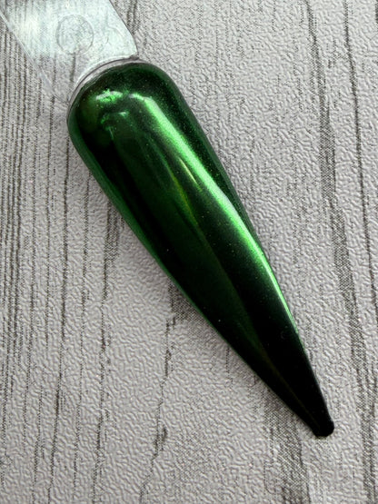 Emerald Mirror Chrome Enhancement Powder - Chrome - Double Dipp'd Dip Powder