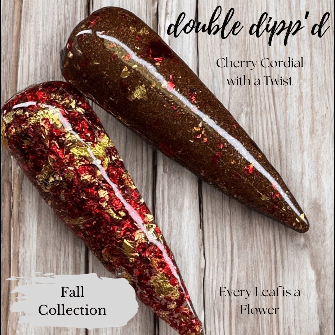 Every Leaf is a Flower Dip Powder - by Double Dipp'd Dip Powder