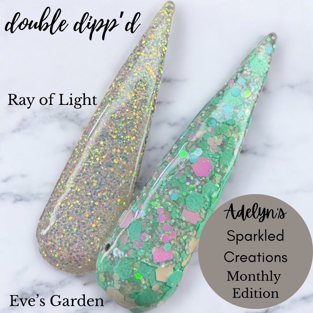 Eve's Garden - Adelyn's Sparkled Creations - Double Dipp'd Dip Powder