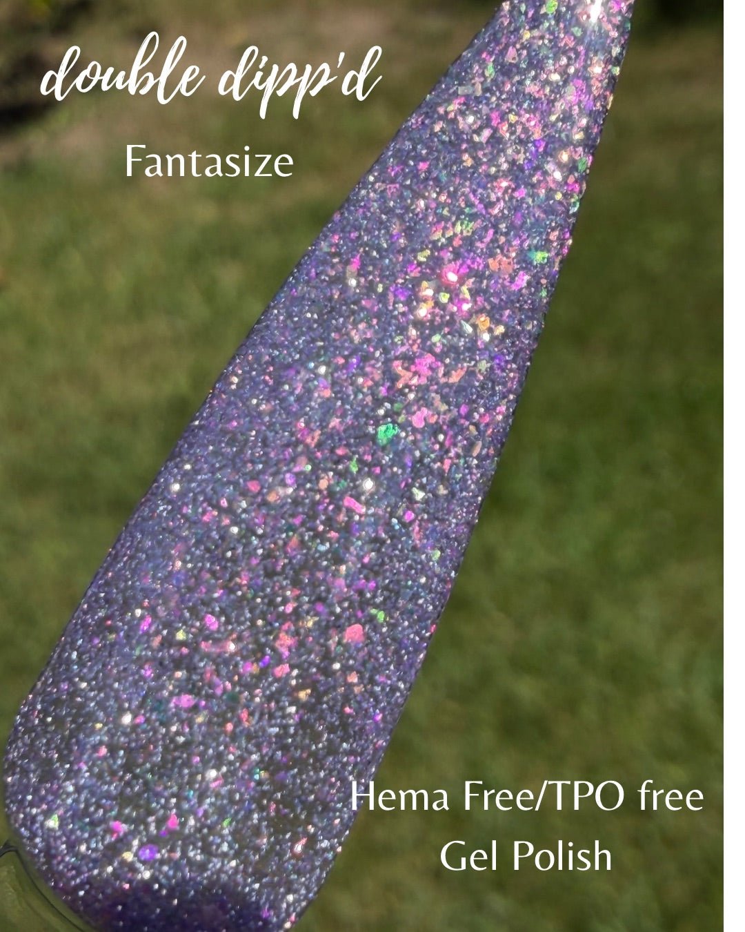 Fantasize Reflective Gel Polish - Gel Polish - Double Dipp'd Dip Powder