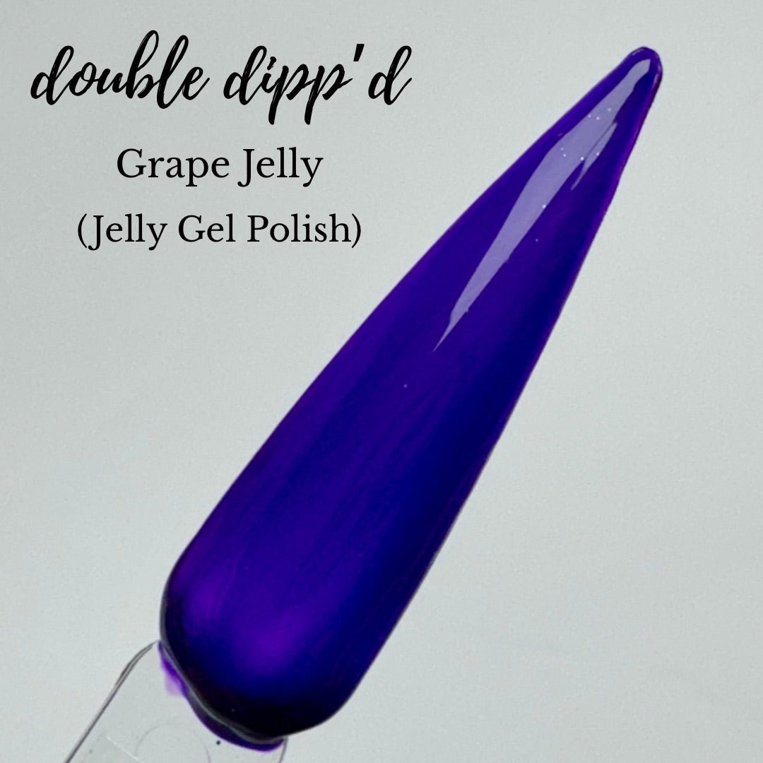 Grape Jelly Gel Polish - Liquids - Double Dipp'd Dip Powder