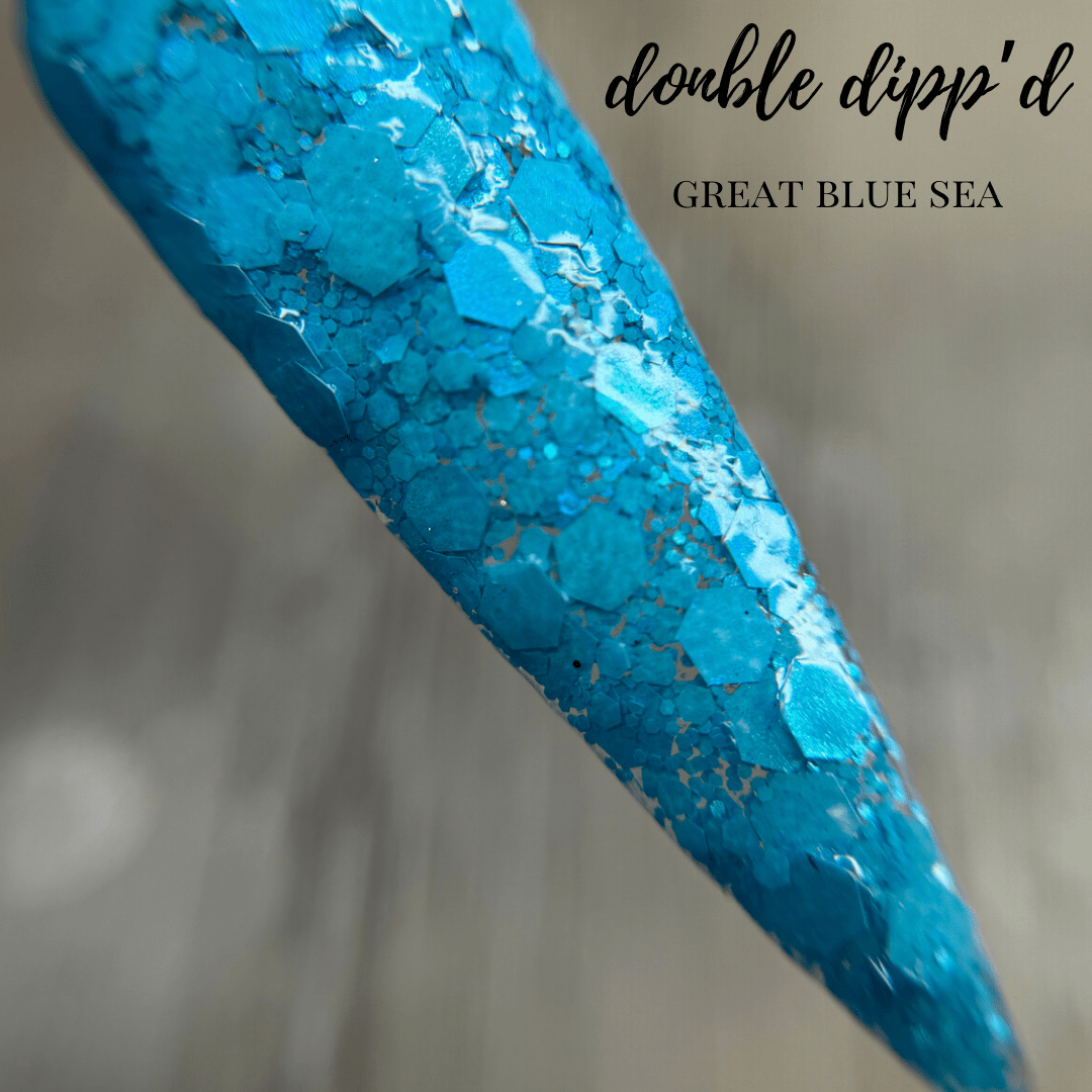 Great Blue Sea - Closeout - Double Dipp'd Dip Powder
