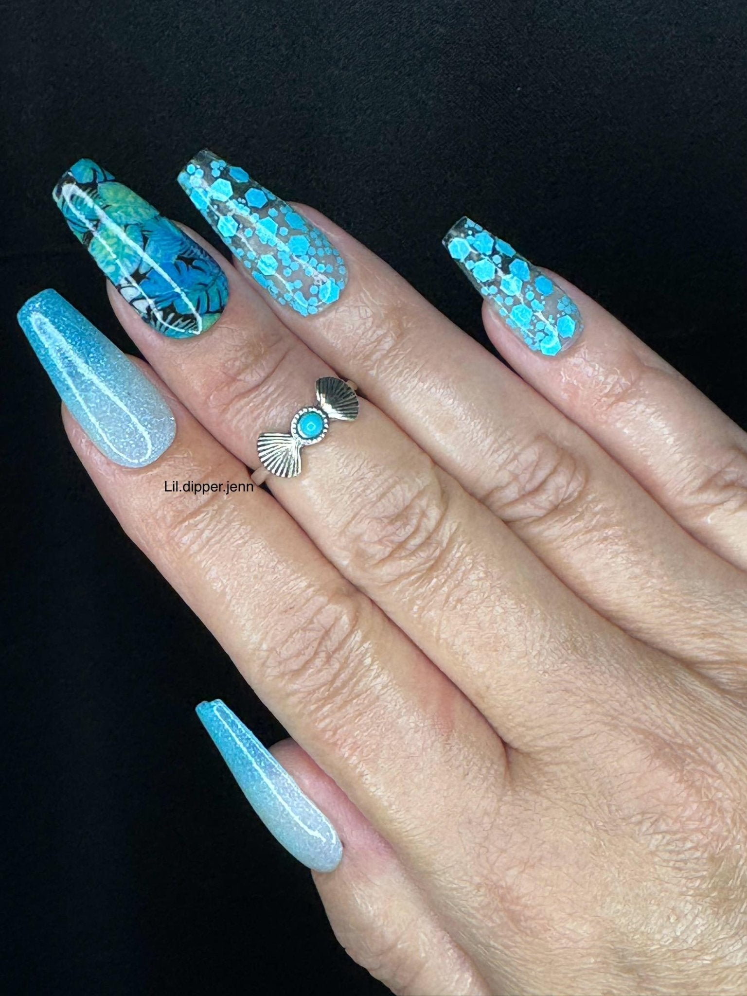 Great Blue Sea - Closeout - Double Dipp'd Dip Powder