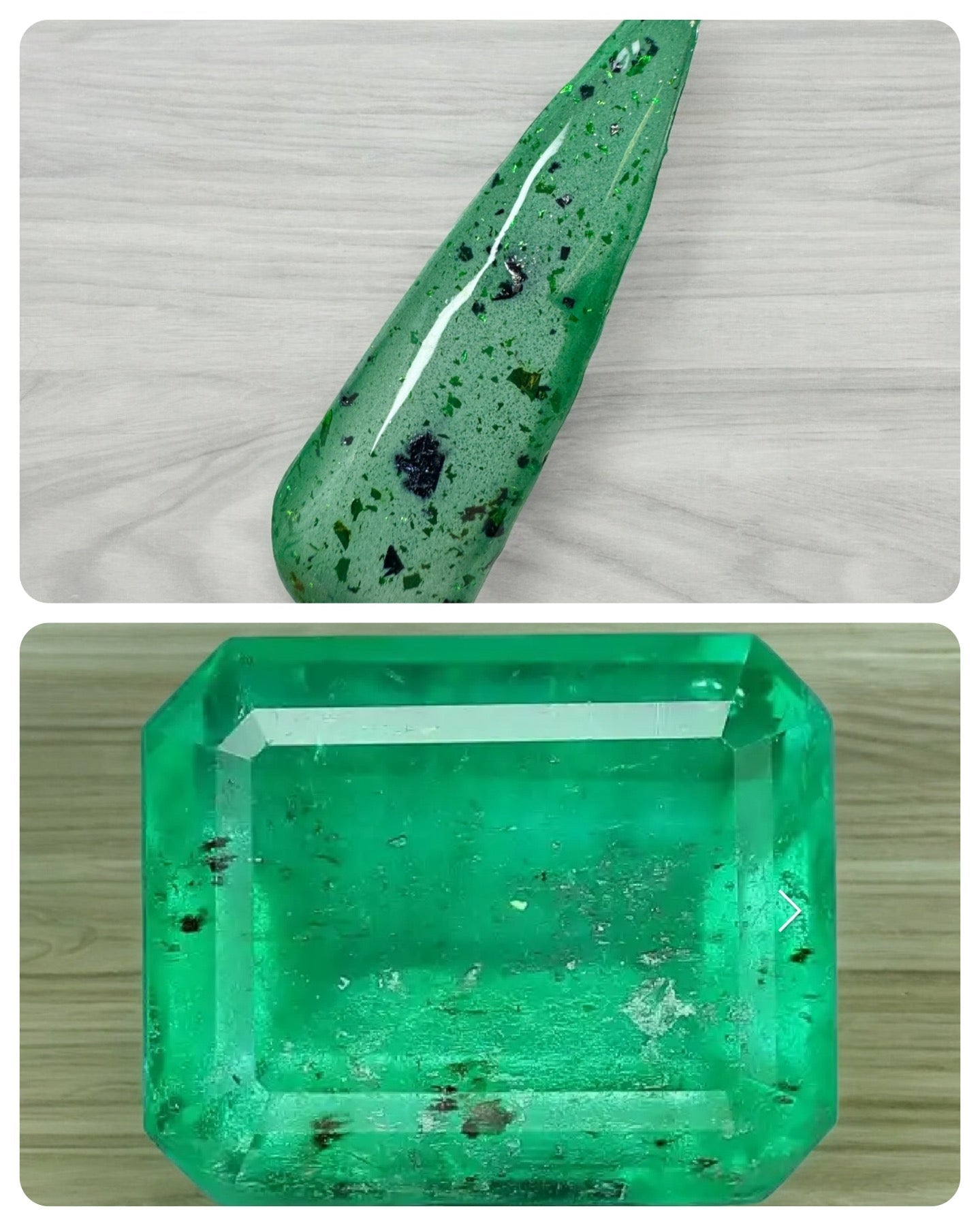 Green Jewel - Double Dipp'd Dip Powder