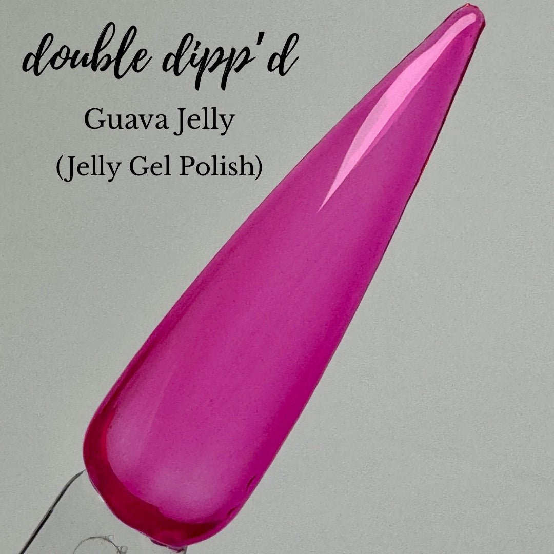 Guava Jelly Gel Polish - Liquids - Double Dipp'd Dip Powder