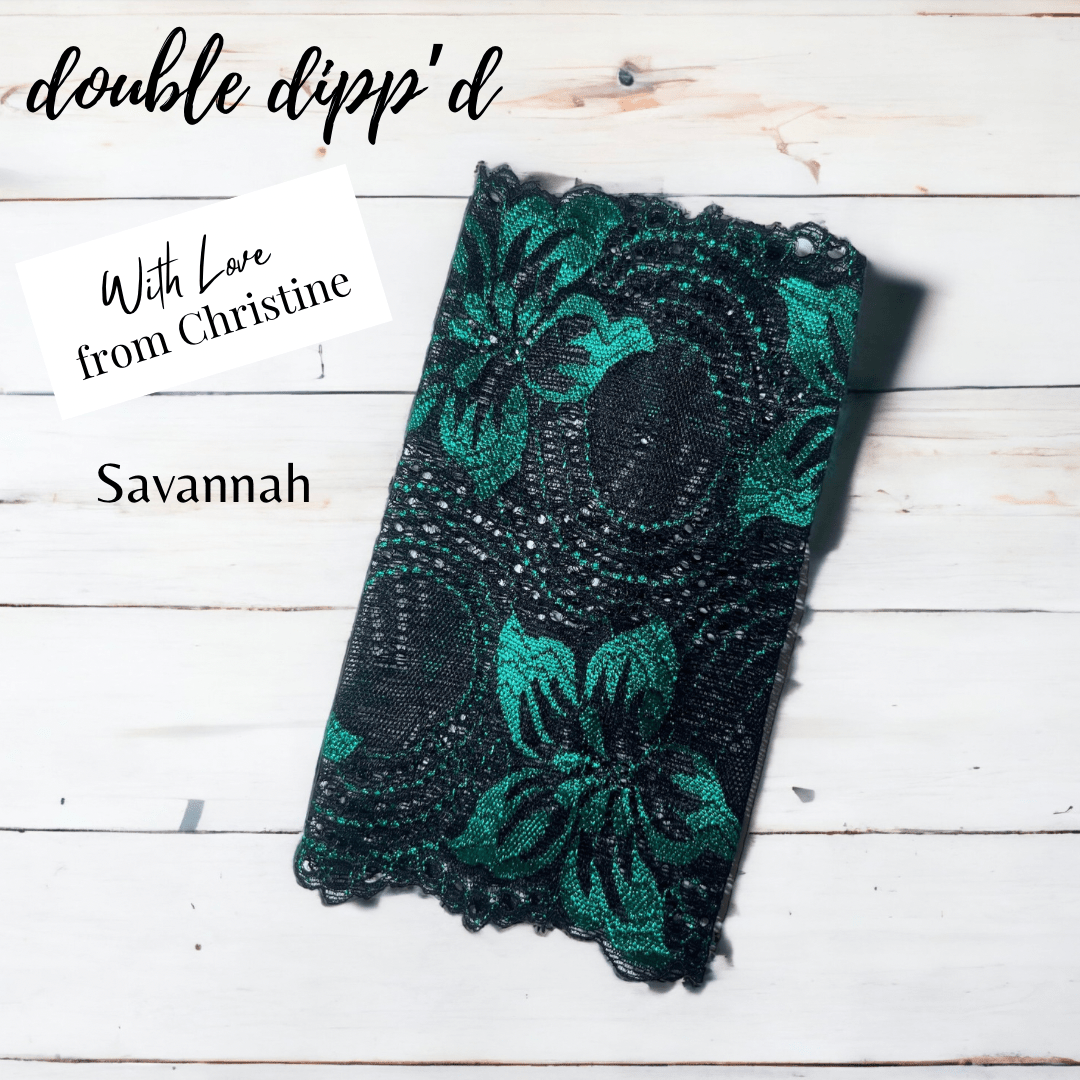 Handmade Mani Sleeves With Love from Christine - Double Dipp'd Dip Powder