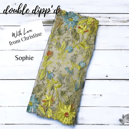 Handmade Mani Sleeves With Love from Christine - Double Dipp'd Dip Powder