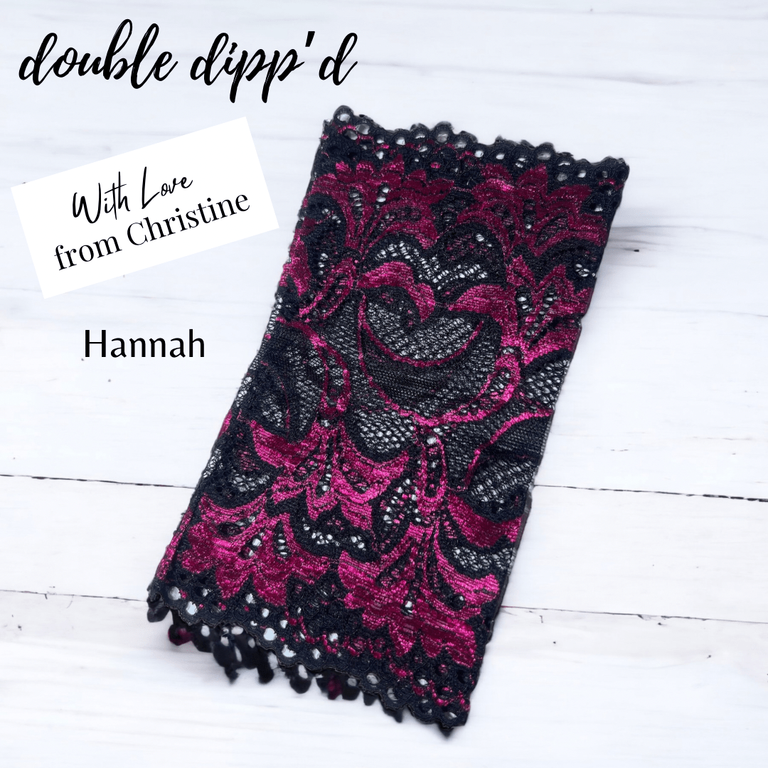Handmade Mani Sleeves With Love from Christine - Double Dipp'd Dip Powder