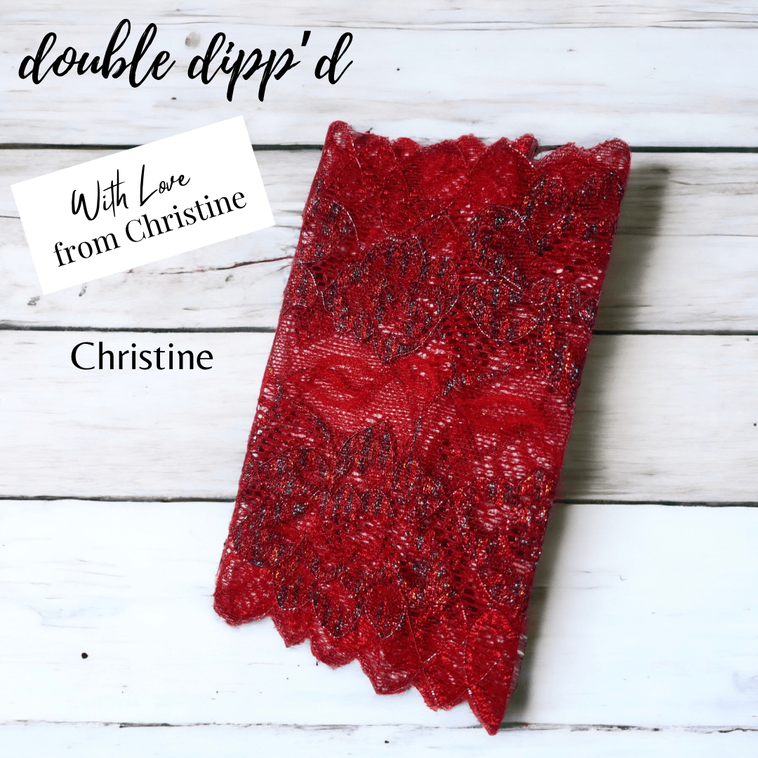 Handmade Mani Sleeves With Love from Christine - Double Dipp'd Dip Powder