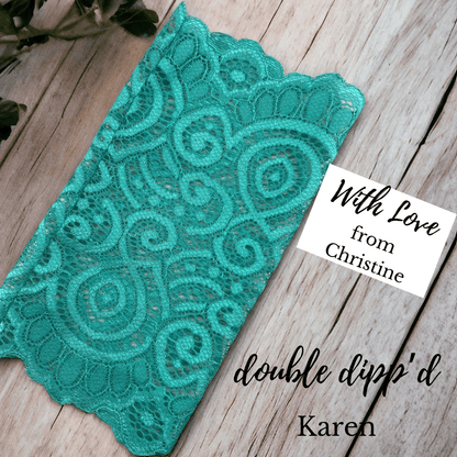 Handmade Mani Sleeves With Love from Christine - Double Dipp'd Dip Powder