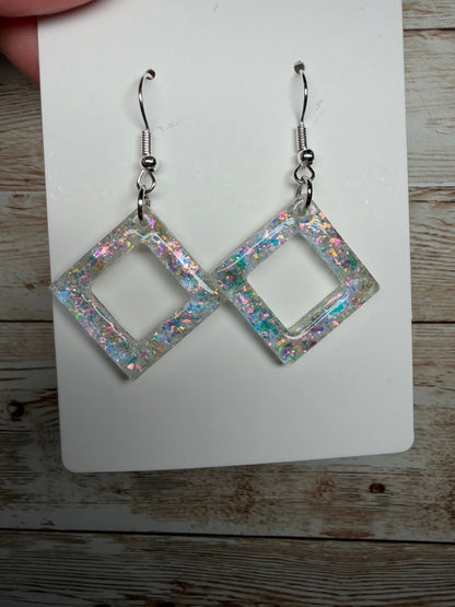 Handmade Resin Earrings and Earring/Pendant sets - Resin - Double Dipp'd Dip Powder