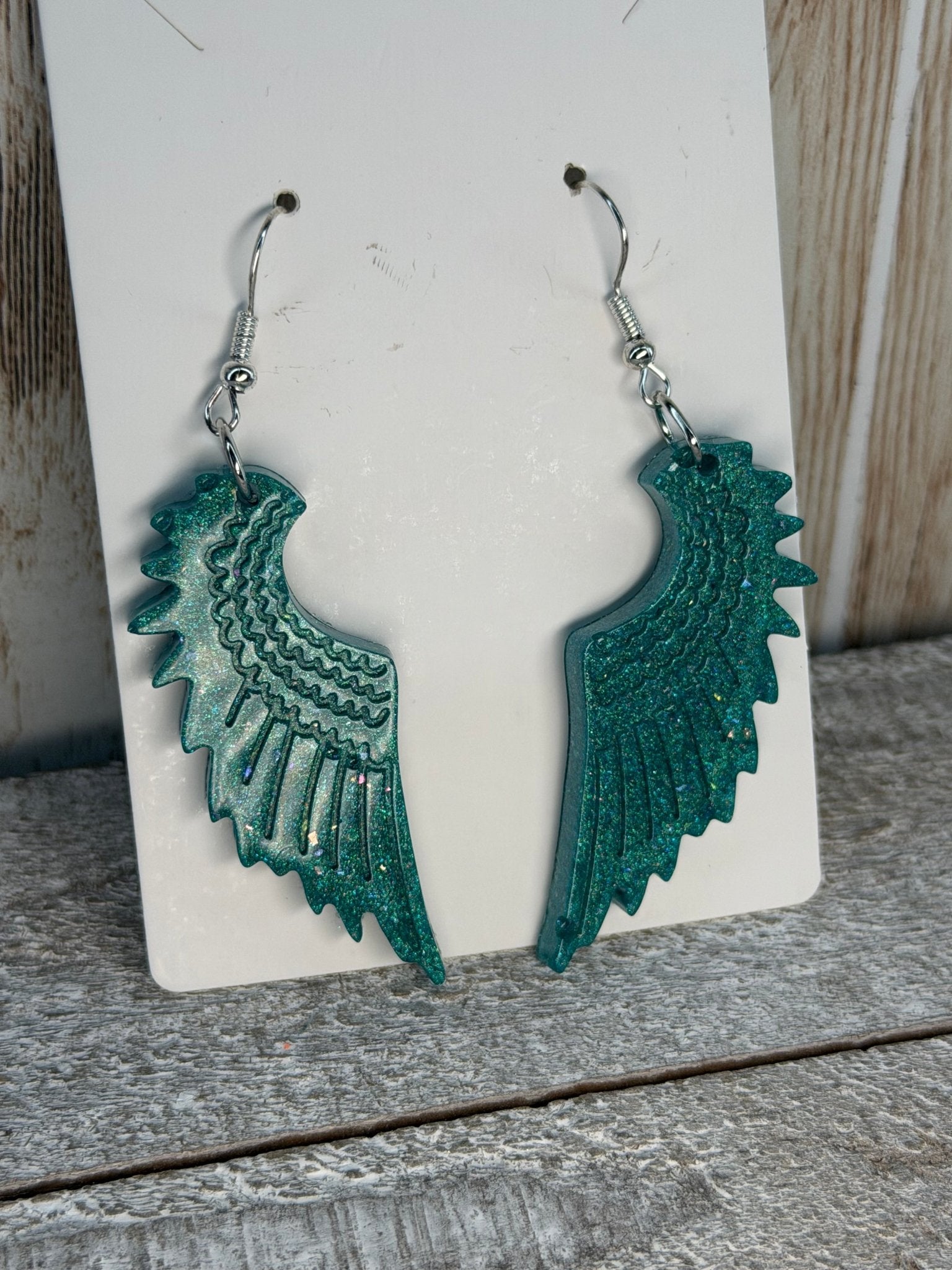 Handmade Resin Earrings and Earring/Pendant sets - Resin - Double Dipp'd Dip Powder