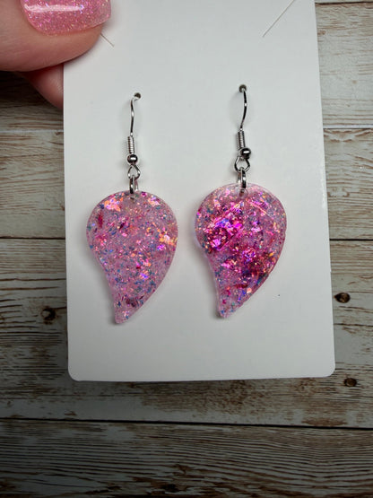Handmade Resin Earrings and Earring/Pendant sets - Resin - Double Dipp'd Dip Powder