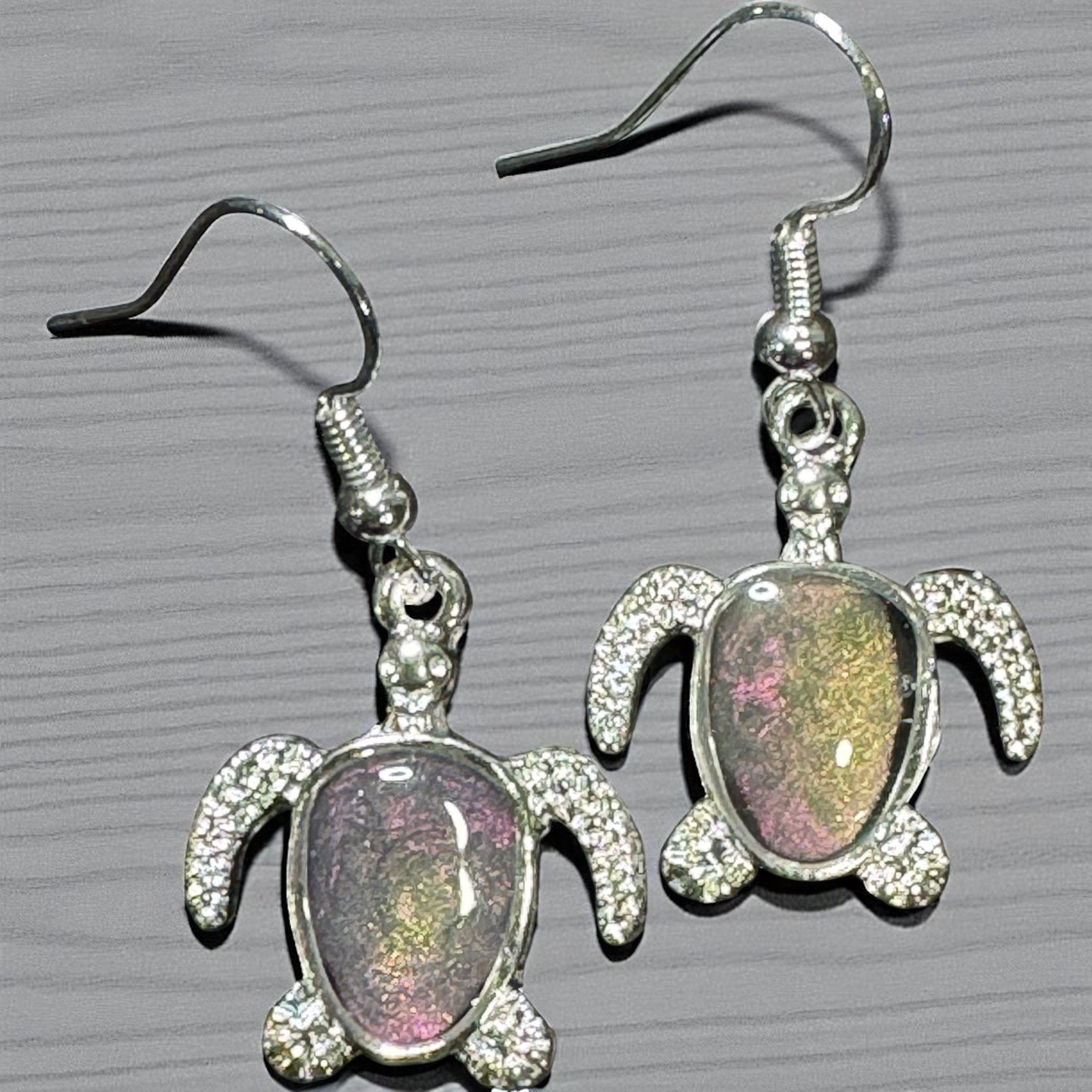 Handmade Resin Earrings - Resin - Double Dipp'd Dip Powder