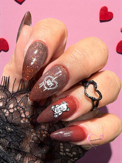 He Loves Me Not Nail Dip Powder - Dip Powder - Double Dipp'd Dip Powder