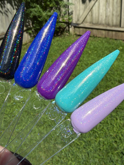 Holo By Thy Name Chrome Enhancement Powder - Chrome - Double Dipp'd Dip Powder