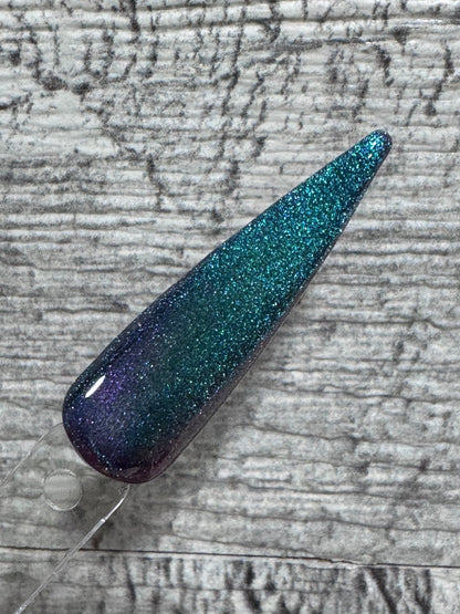 It's a Big Teal Cat Eye Gel Polish - Gel Polish - Double Dipp'd Dip Powder