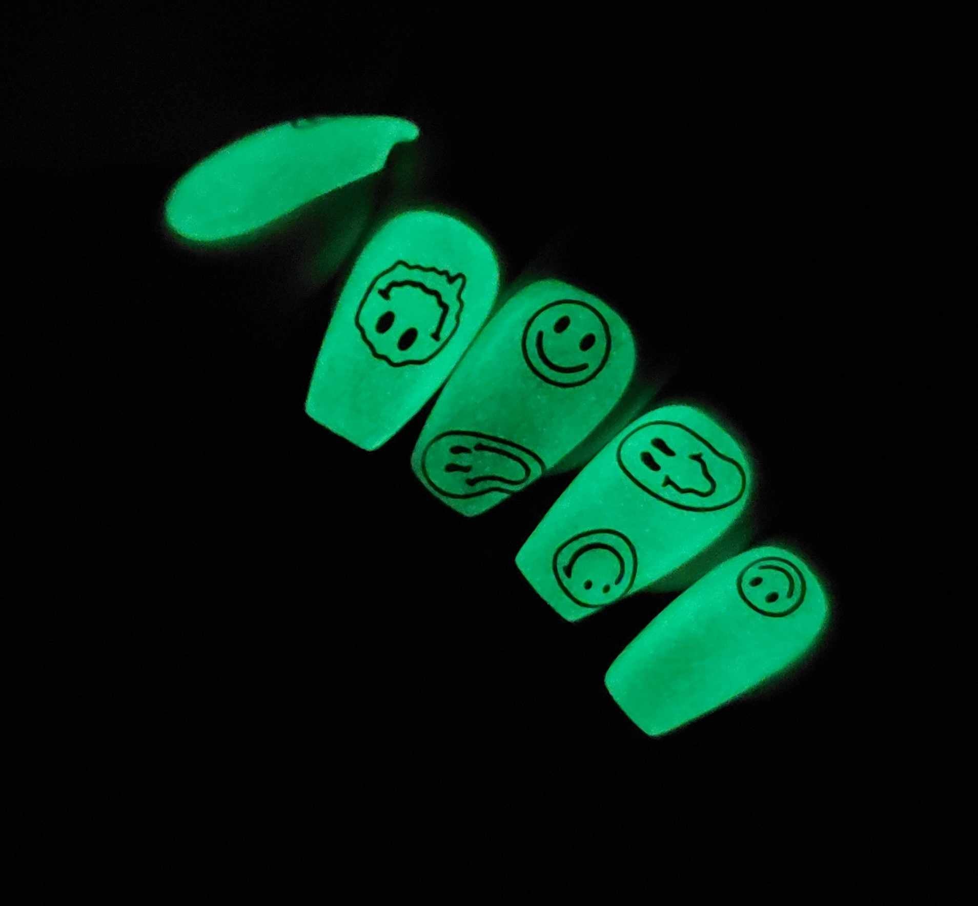 It's Radioactive (Glow Topper) - Dip Powder - Double Dipp'd Dip Powder