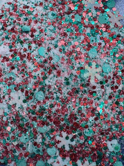 Jolly Christmas Dip Powder - Adelyn's Sparkled Creations - Double Dipp'd Dip Powder