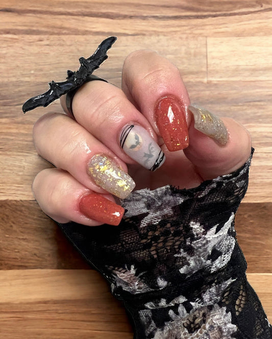Lace Mani Sleeves - Double Dipp'd Dip Powder